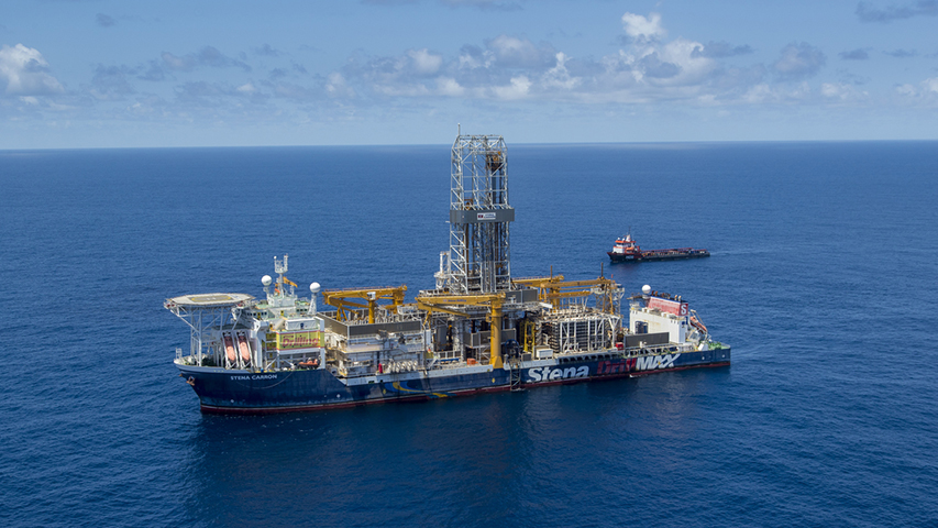 Hess Guyana Drilling Operations Map